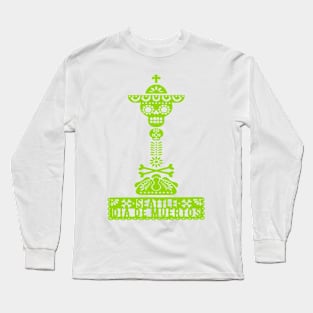 Calavera Space Needle T-Shirt Long Sleeve T-Shirt